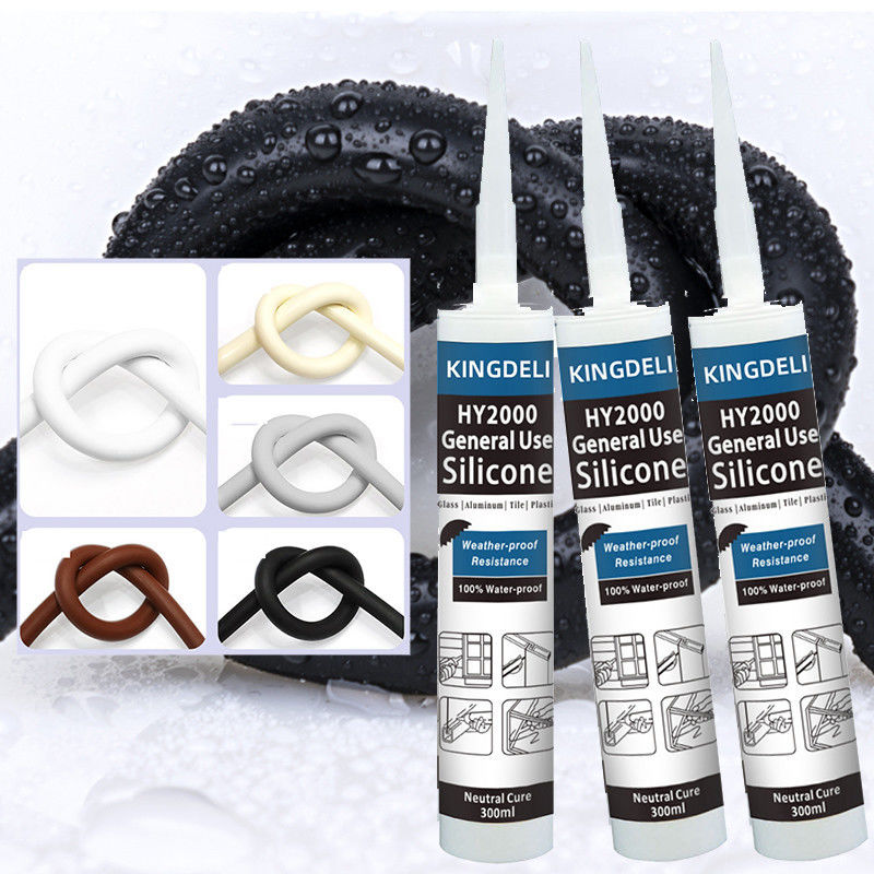 Универсальный нейтральный Sealant силикона, ясный клей силикона для стеклянное УЛЬТРАФИОЛЕТОВОЕ устойчивого